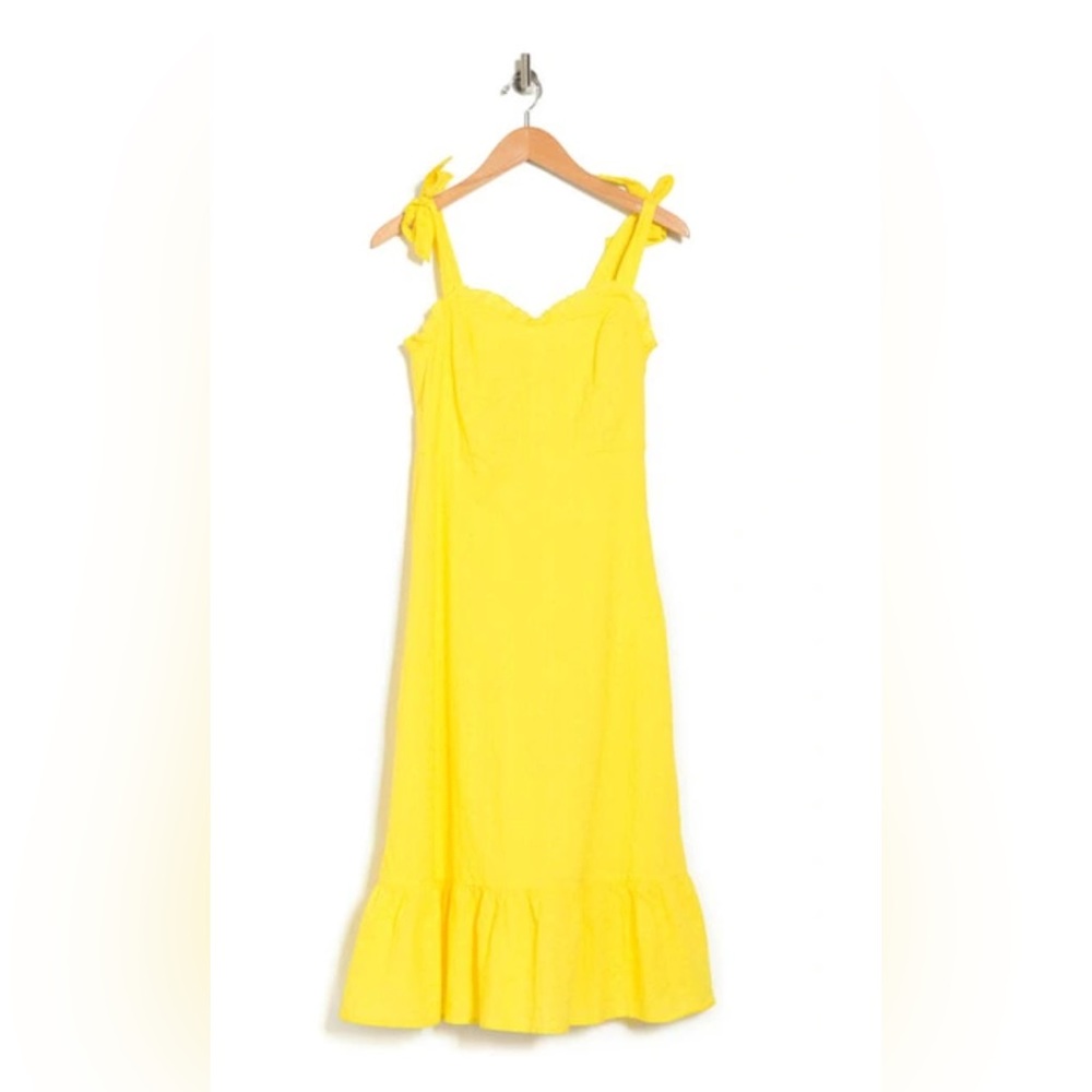 NSR yellow sweetheart dress size XS NWT